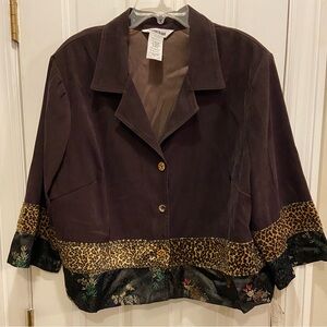 Nina Piccalino Woman Velvety Jacket